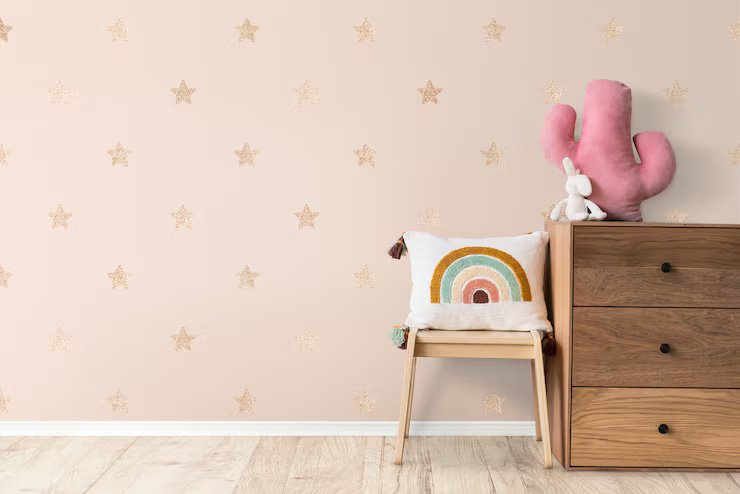 Colorful Kids Wall Design